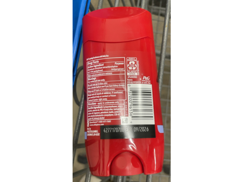 Old Spice Wild Collection Men's Invisible Solid Anti-Perspirant, Wolfthorn , 3.4 oz/96 g