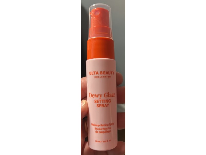 Ulta Beauty Dewy Glaze Makeup Setting Spray, 1.01 fl oz/30 mL