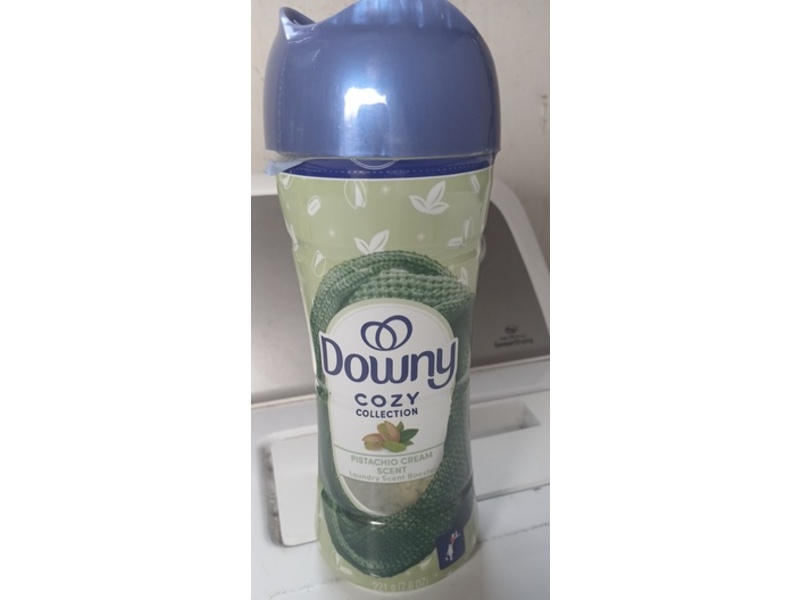 Downy Cozy Collection Laundry Scent Booster, Pistachio Cream Scent, 7.8 oz/221 g