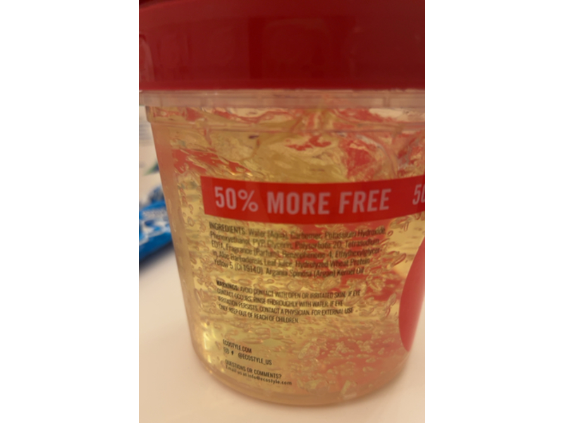 Eco Style Styling Gel, Argan Oil, 24 fl oz/710 mL