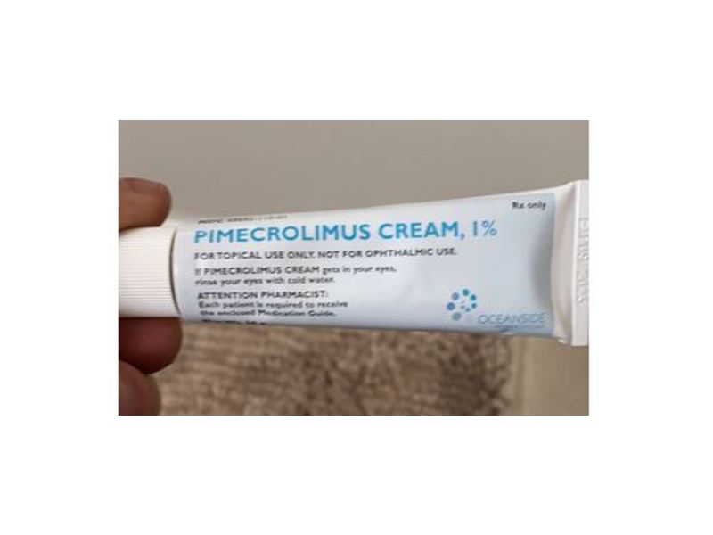 Pimecrolimus Cream 1% 60g, Ocenaside Pharmaceuticals, (RX)