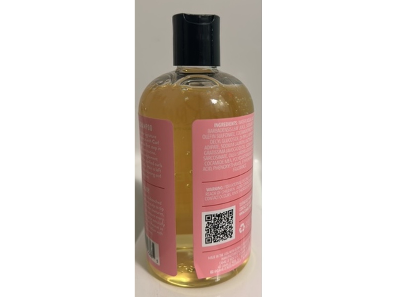 Camille Rose Moisturizing Shampoo, Curl Love, 12 fl oz/355 mL