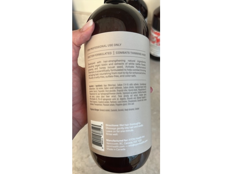 Xyon Activate Performance Shampoo, 33.8 fl oz/1 L