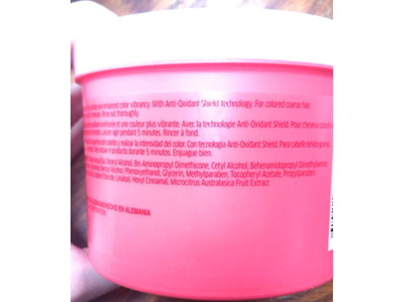 Wella Invigo Coarse Vibrant Color Mask, Lime Caviar, 16.9 fl oz/500 mL