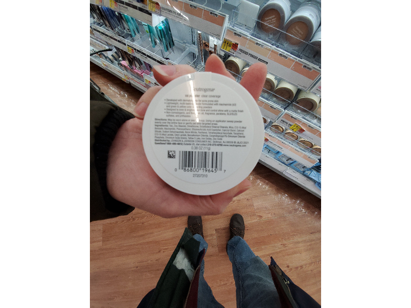 Neutrogena Color Correcting Compact Cc Powder, Clear Coverage, 0.38 oz/11 g