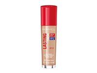 Rimmel London Lasting Finish Sunscreen Liquid Foundation, 201 Classic Beige, SPF 20, 1 fl oz/30 mL - Image 2