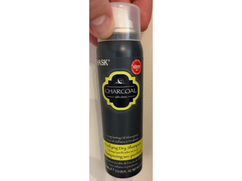 Hask Purifying Dry Shampoo, Charcoal, 2.5 fl oz/48 g