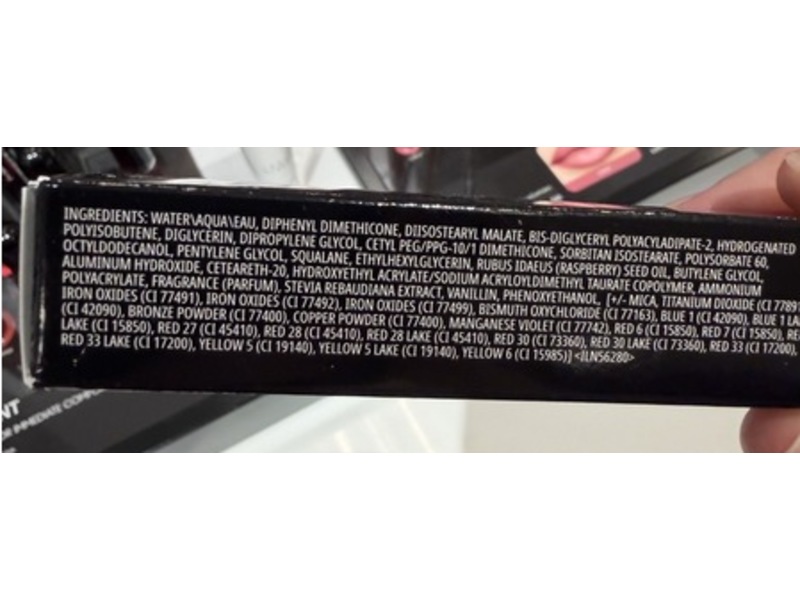 M.A.C Lustreglass Stainglass Lip Tint, Soda Poppy, 0.1 fl oz/3 mL