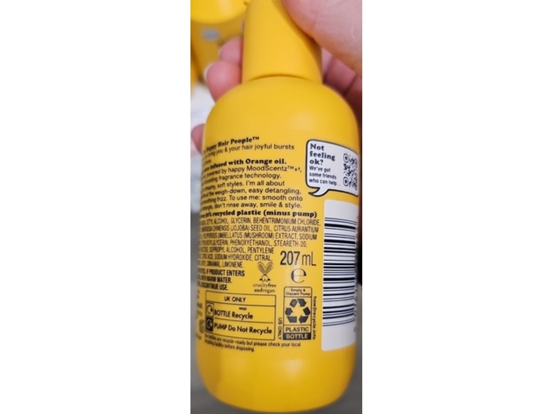 Happy Hair People Happy Soul Leave-In Conditioner, 7 fl oz