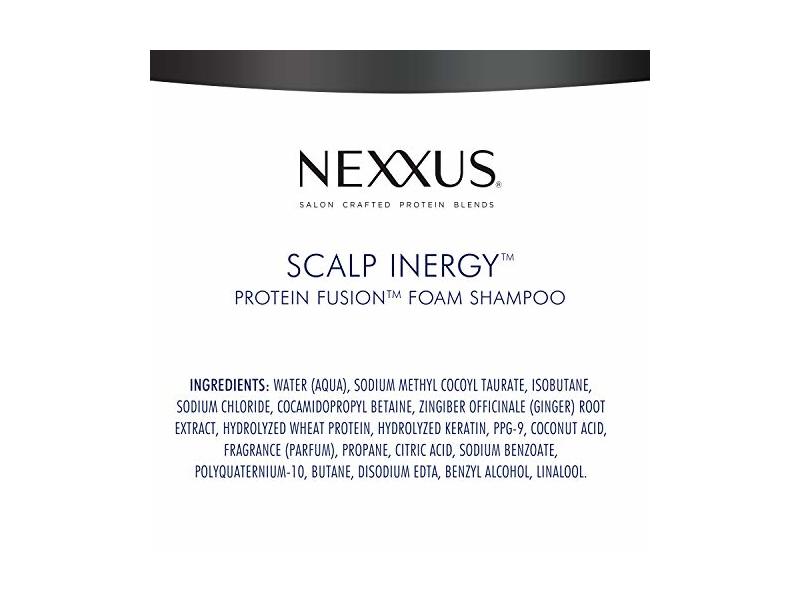 Nexxus Scalp Inergy Foam Shampoo with ProteinFusion 6.7 oz