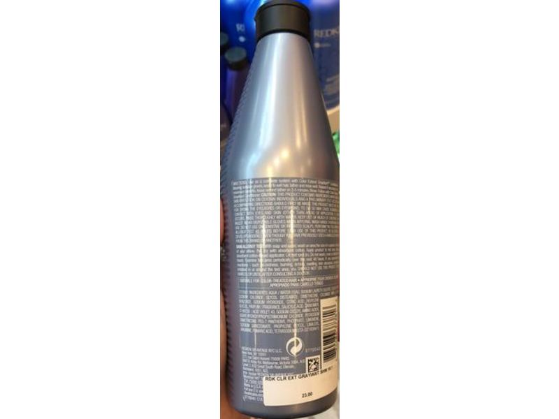 Redken Color Extend Graydiant Anti- Yellow Shampoo, 10.1 fl oz / 300 ml