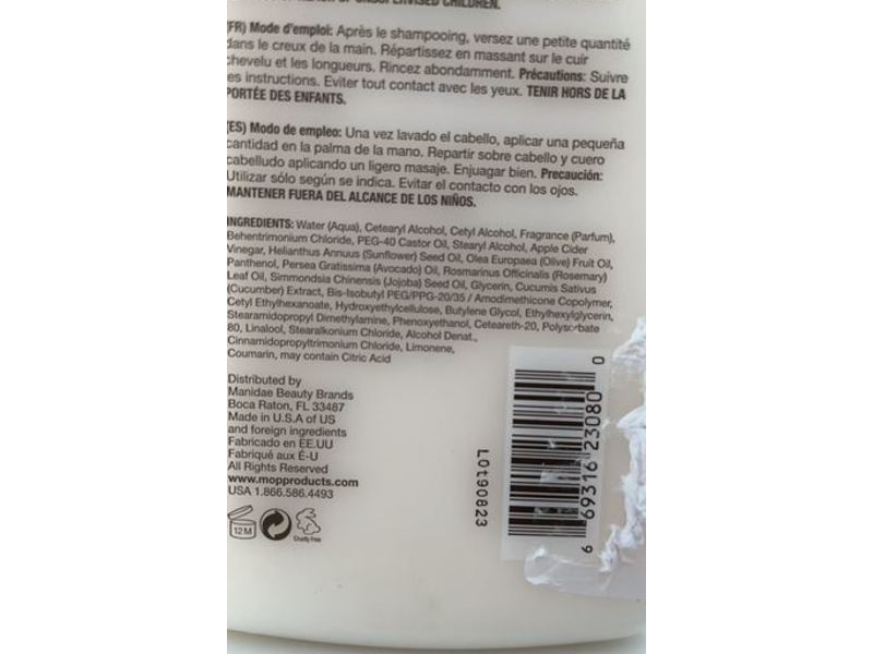 Mop Moisture Conditioner, Mixed Green, 33.8 fl oz/1L