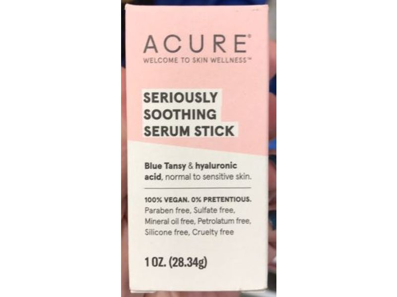 Acure Seriously Soothing Serum Stick, 1 fl oz/28.34 g