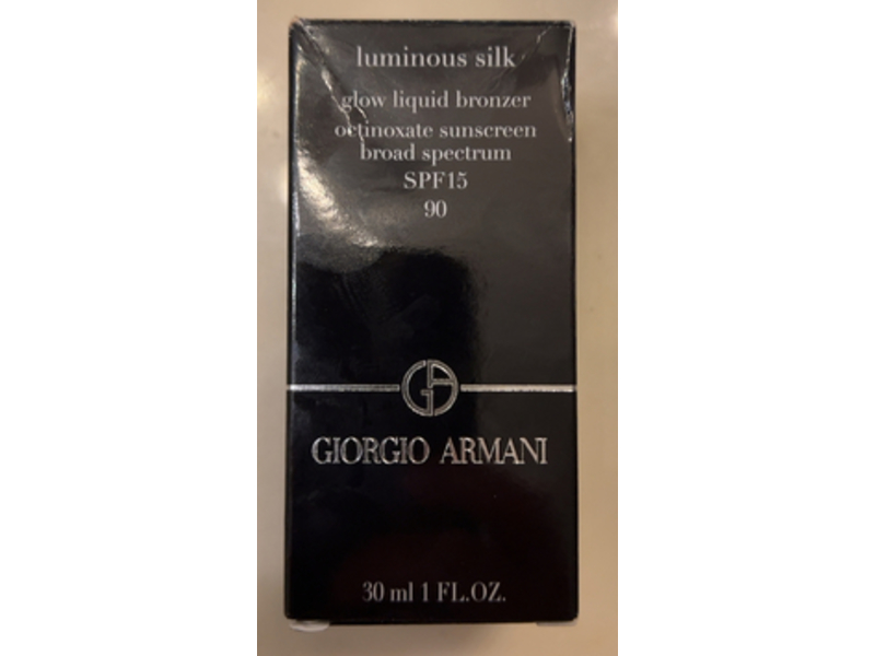 Giorgio Armani Luminous Silk Glow Liquid Bronzer, SPF 15, 90 Light, 1 fl oz/30 mL