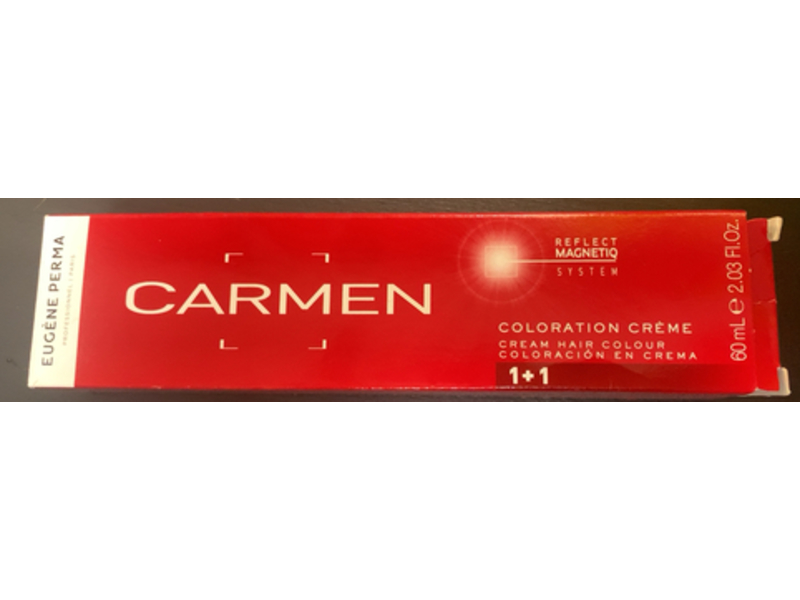 Eugene Perma Carmen Coloration Creme Hair Colour, 4N Chatain Naturel, 2.03 fl oz/60 mL