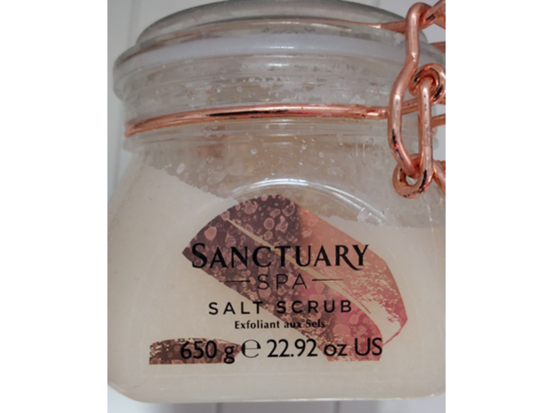 Sanctuary Spa Salt Scrub, 22.92 oz/650 g