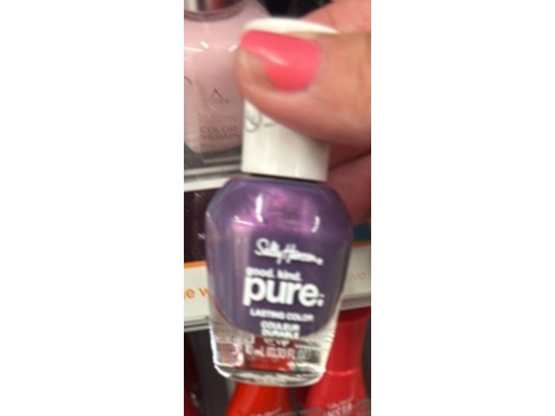 Sally Hansen Good Kind Pure Nail Polish, Iris Dusk, 0.33 fl oz/10 mL