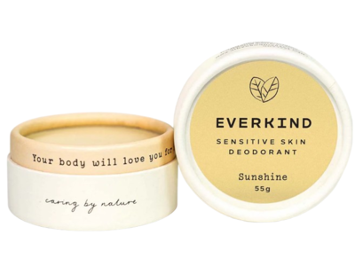 Everkind Sensitive Skin Deodorant, Sunshine, 55 g