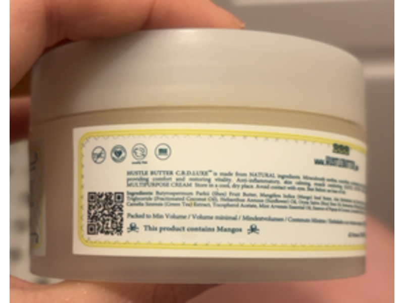 Hustle Butter CBD Luxe Miraculous Multipurpose Cream, 5 fl oz/150 mL