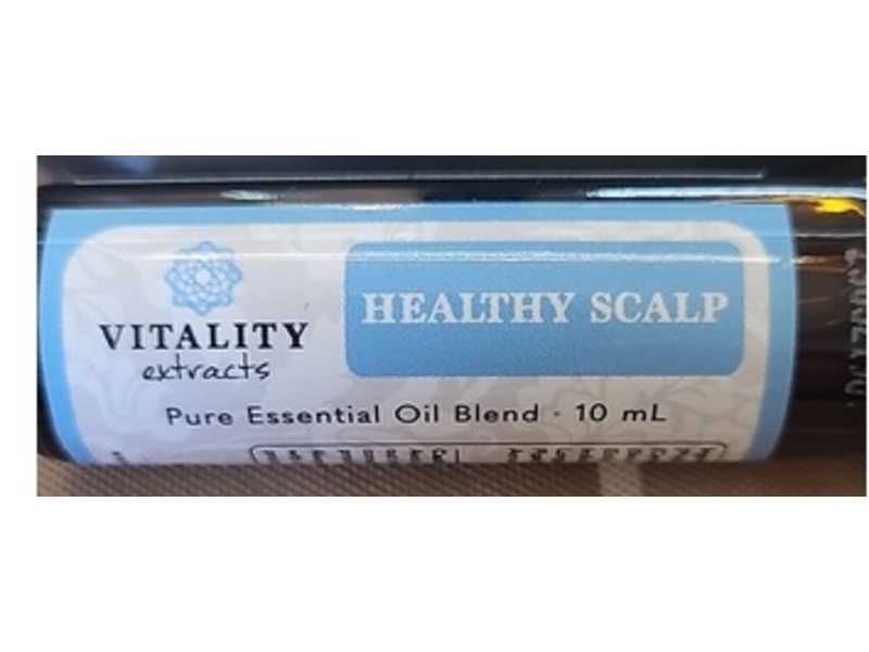 Vitality Extracts Healthy Scalp Essential Oil Roll-On, 10 mL