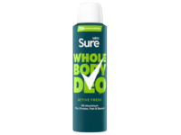 Sure Whole Body Deodorant, Active Fresh, 150 mL - Image 2