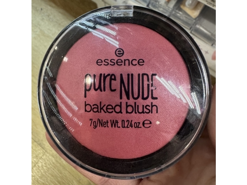 Essence Pure Nude Baked Blush, 08 Berry Cheeks, 0.24 oz/7 g