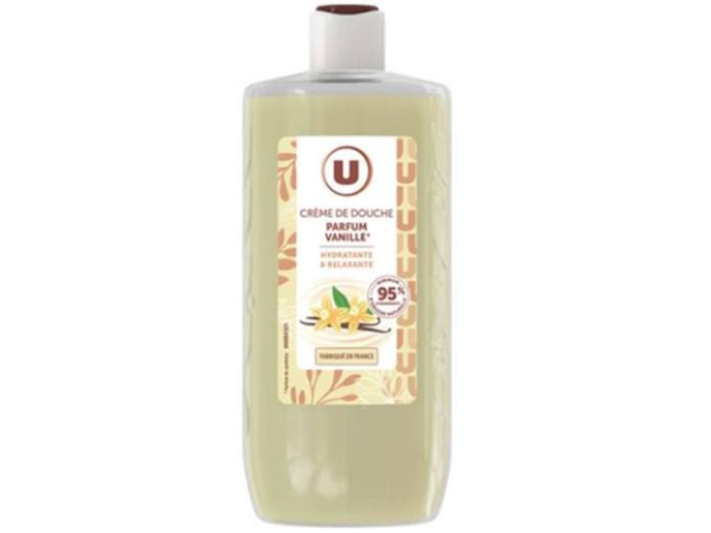 Courses U Shower Cream, Vanilla, 250 mL