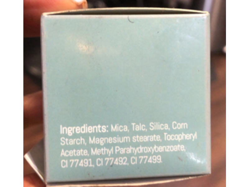 Pouf Hairdos Hairline Powder, Black, 4 g