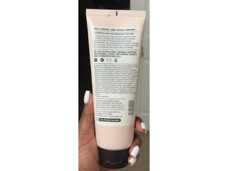 Tubby Todd Dream Cream, 8 oz/227 g