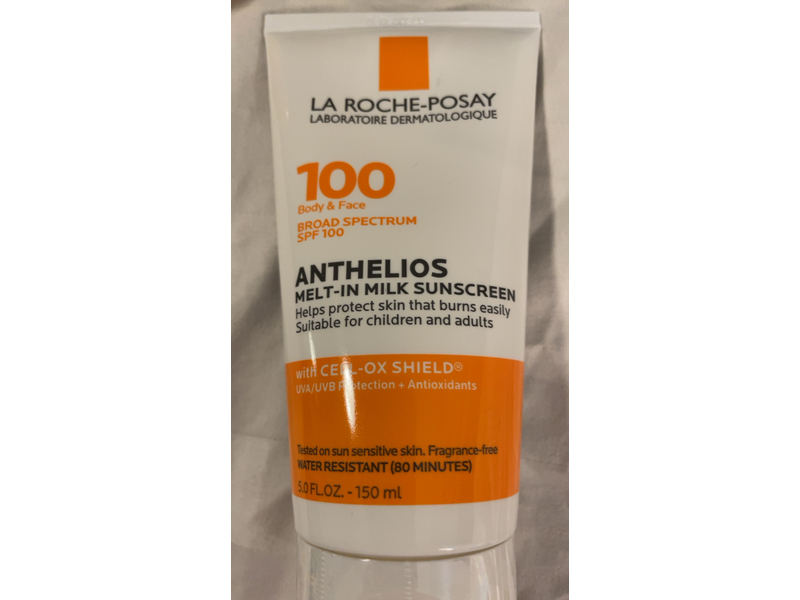 La Roche-Posay Anthelios Melt-In Milk Sunscreen, SPF 100, 5 fl oz/150 mL
