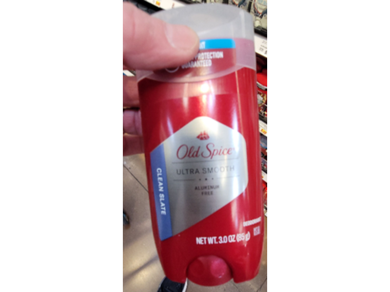Old Spice Ultra Smooth Clean Slate Deodorant, 3 oz/85 g