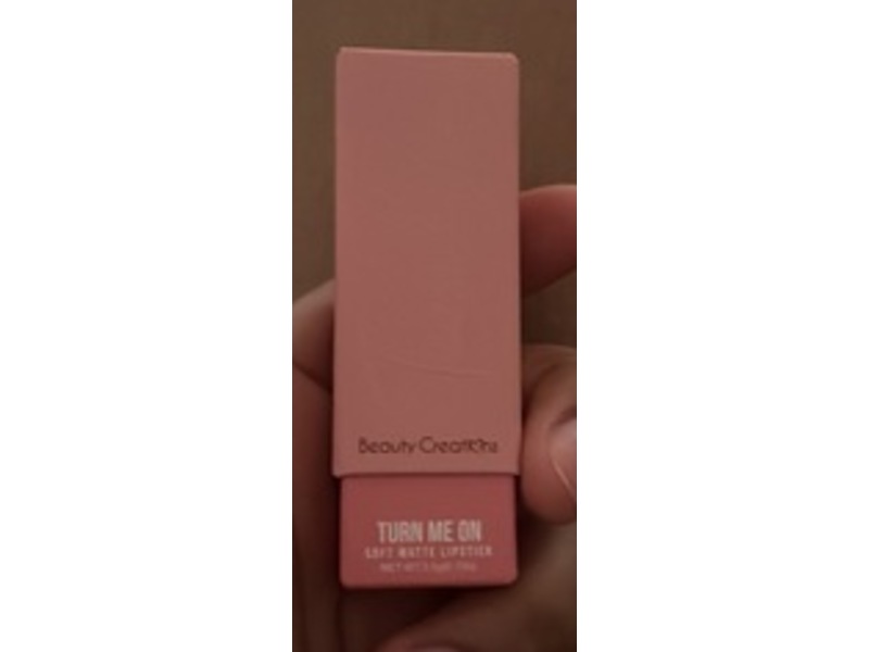 Beauty Creations Soft Matte Lipstick, Turn Me On, 01.2 oz/3.5 g