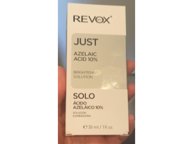 Revox B77 Just Brightening Solution, Azelaic Acid 10%, 1 fl oz/30 mL