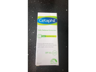 cetaphil daily defence moisturiser ingredients