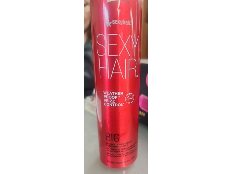 Sexy Hair Big Weather Proof Frizz Control Finishing Spray, 5 oz/142 g