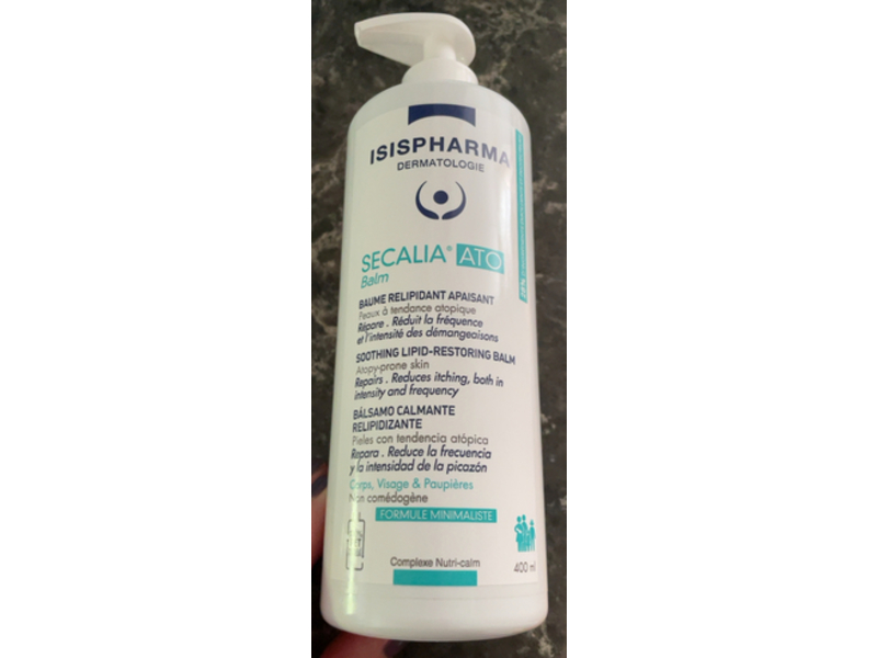 Isispharma Dermatologie Secalia Ato Soothing Lipid - Restoring Balm, 400 mL