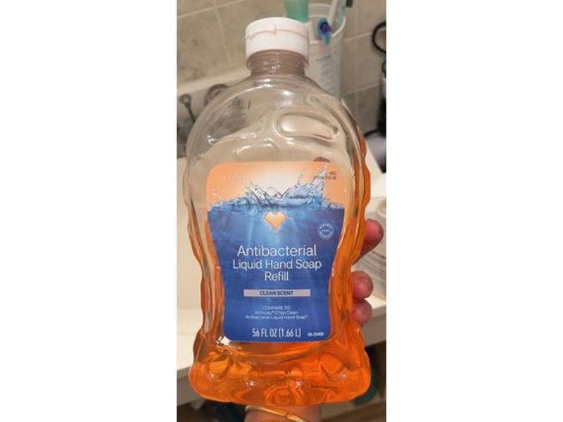CVS Health Antibacterial Liquid Hand Soap, Clear Scent, 56 fl oz/1.66 L