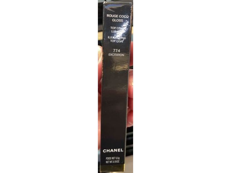Chanel Rouge Coco Lip Gloss, 774 Excitation, 0.19 oz/5.5 g