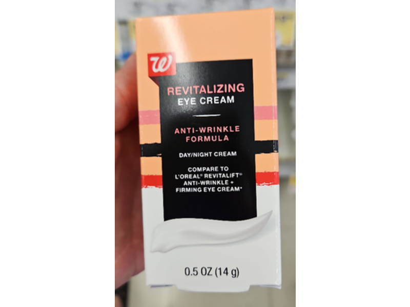 Walgreens Revitalizing Eye Cream, 0.5 oz/14 g