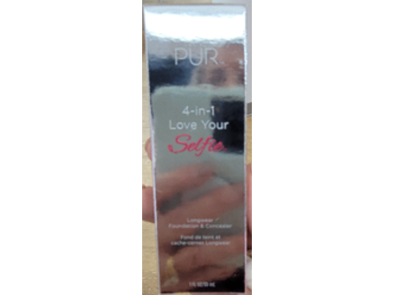PUR 4-In-1 Love Your Selfie Longwear Foundation & Concealer, LP4, 1 fl oz/30 mL