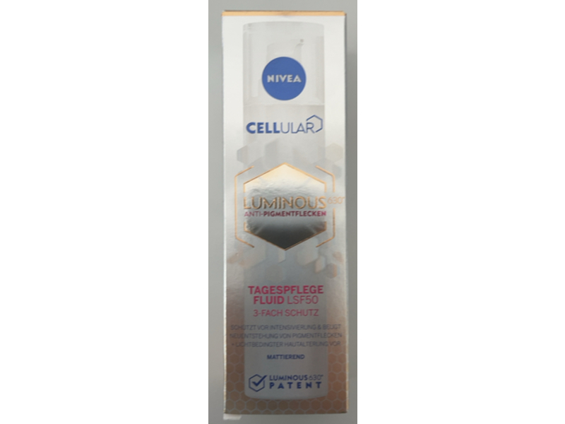 Nivea Cellular Luminous 630 Anti-Pigmentflecken Day Cream, SPF 50, 40 mL
