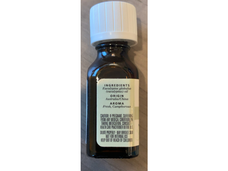 Aura Cacia Exhilarating 100% Pure Essential Oils, Eucalyptus, 0.5 fl oz/15 mL