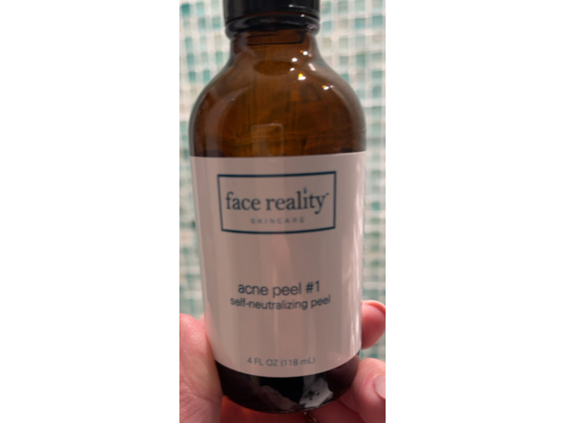 Face Reality Acne Self Neutralizing Peel, 4 fl oz/118 mL