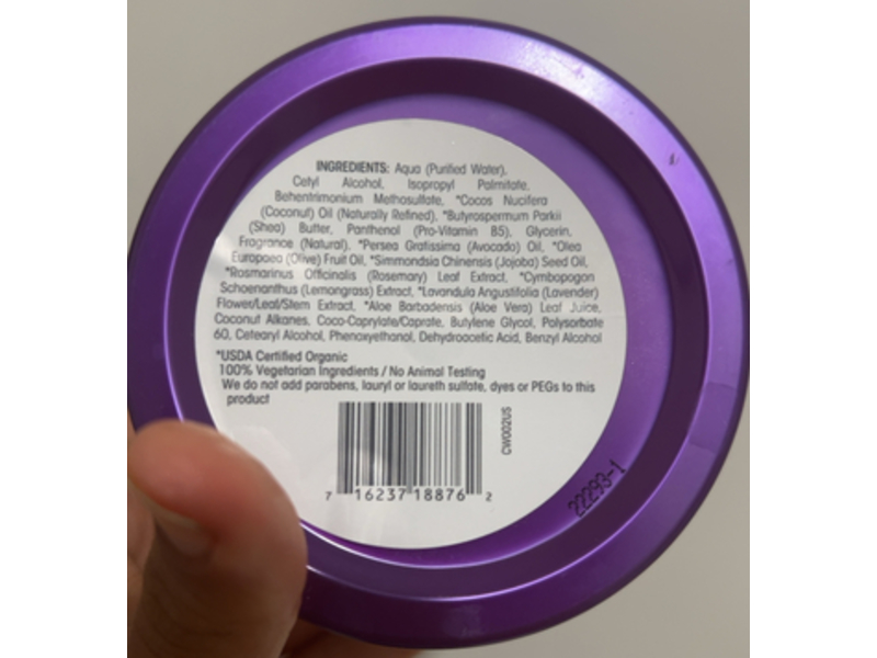 Giovanni Curl Habit Curl Defining Deep Conditioning Hair Mask, 10 fl oz/295 mL