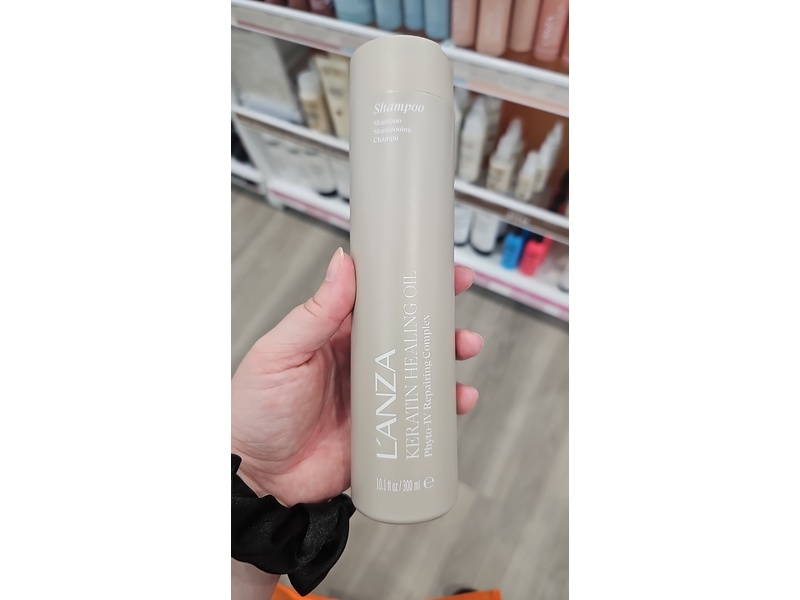 L’anza Keratin Healing Oil Lustrous Shampoo, 10.1 fl oz/300 mL