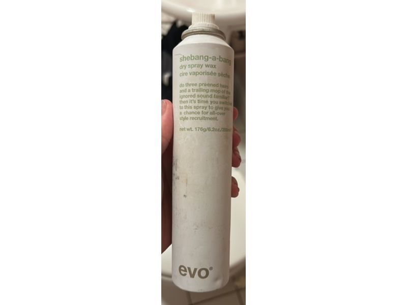 EVO Shebang-A-Bang Dry Spray Wax, 6.2 fl oz/176 g