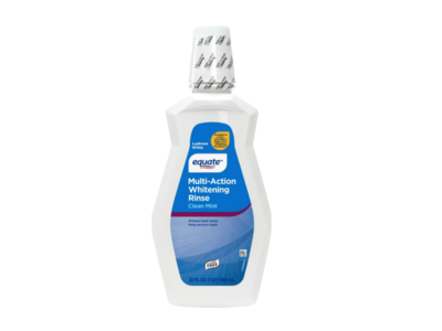 Equate Multi-Action Whitening Rinse, Clean Mint, 32 fl oz/946 mL