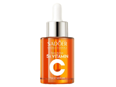 Sadoer Vitamin C Face Serum, 1.1 fl oz/30 mL, Pack Of 2