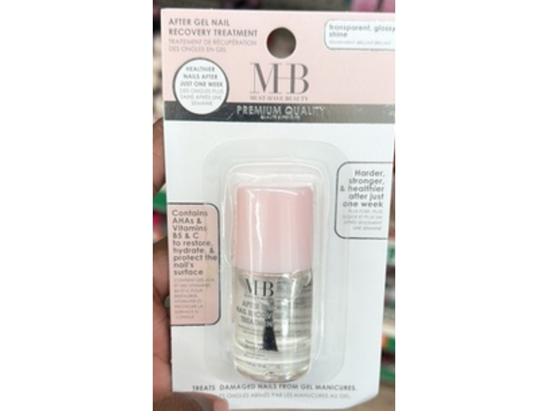 Must Have Beauty After Gel Nail Recovery Treatment, 0.34 oz/10 mL