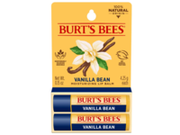 Burt's Bees Moisturizing Lip Balms, Vanilla Bean, 0.30 fl oz/8.50 g, Pack Of 2 - thumbnail 1